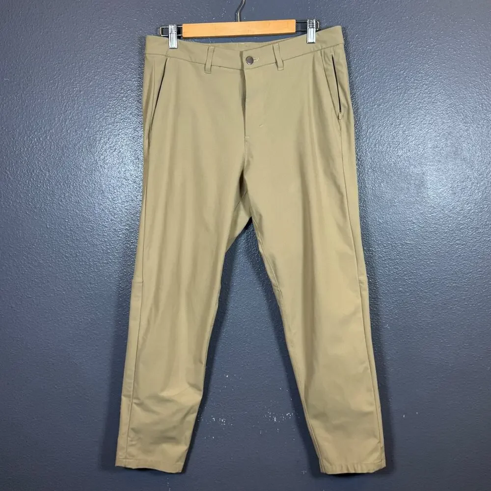 Lululemon 34/28 men’s beige pants outdoor chino pants